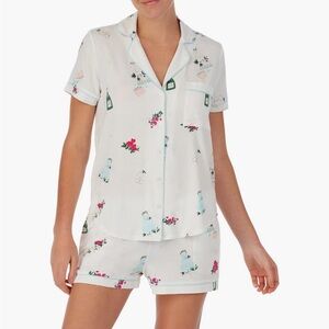 kate spade bridal wedding Pajamas Short set.